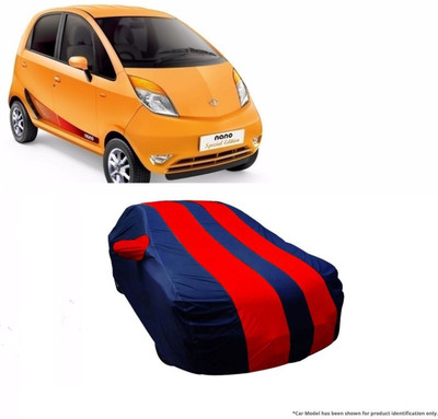 Flipkart SmartBuy Car Cover For Tata Nano (With Mirror Pockets)(Red, Blue)