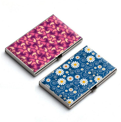 

Heartzy 10 Card Holder(Set of 2, Pink, White, Blue)