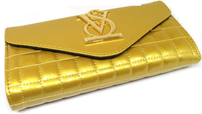 

SAFESEED Casual Gold Clutch