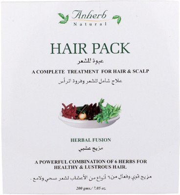 Anharb Natural Anherb Natural Hair Pack(200 g)