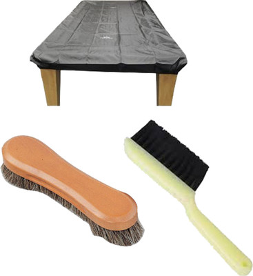 

JBB COMBO OF MINI SNOOKER TABLE COVER,CUSHION BRUSH N BRUSH(12") Home Pool Table