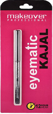 

Makeover Professional TIENS eyematic kajal(Jet Black, 0.35 g)