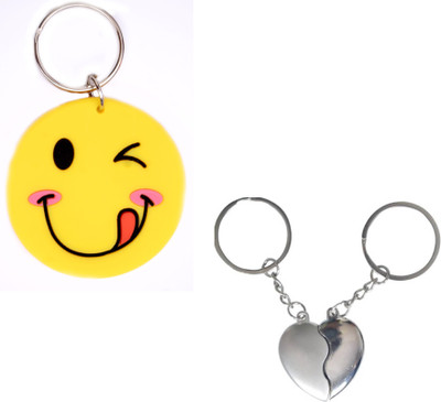 

Ryka Collection Wink Smiley & Broken Heart Key Chain