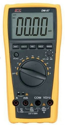 

amicikart DM-97 3 3/4 Digital Multimeter 4000 Counts, Capacitance, Frequency, Temperature Digital Multimeter(2000 Counts)