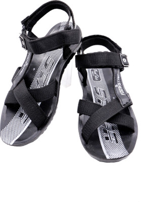 

footstair Men black Sandals