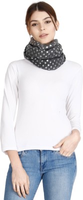 FabSeasons Polka Print Cotton Blend Women Scarf