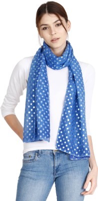 FabSeasons Polka Print Cotton Blend Women Scarf