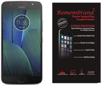 

Remembrand Impossible Screen Guard for Motorola Moto G5S-Plus, Transparent