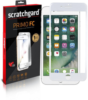 30% OFF on Scratchgard Tempered Glass Guard for Apple iPhone 8 -White Border-Primo FC 30% OFF on Scratchgard Tempered Glass Guard for Apple iPhone 8 -White Border-Primo FC
