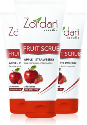 

ZORDAN FRUIT SCRUB (60 GM*3) Scrub(180 g)