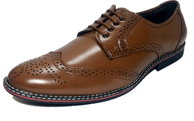 

SAUNTER Brogues For Men(Brown
