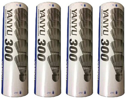 

L'AVENIR YANYU 300 Nylon Shuttle - White(Medium, 77, Pack of 24)