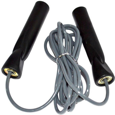 

Energie Fitness Imported Jump Speed Freestyle Skipping Rope(Black, Grey, Length: 254 cm)