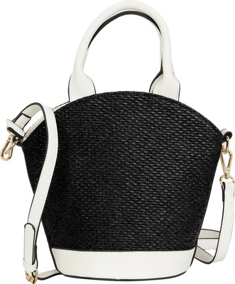 

Le Cuero Women Casual Black PU Hand-held Bag