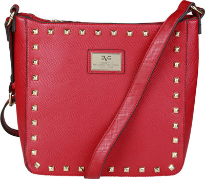 

Versace 19.69 Italia Women Casual Red Genuine Leather Sling Bag(Imported)
