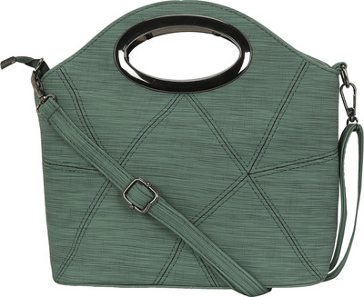

Le Cuero Women Casual Green PU Hand-held Bag