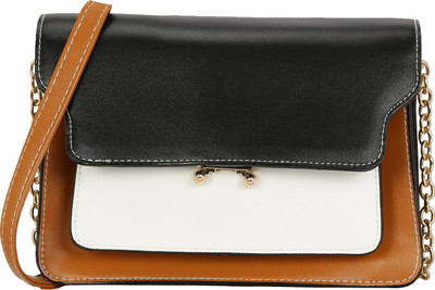 

Le Cuero Women Casual Multicolor PU Sling Bag