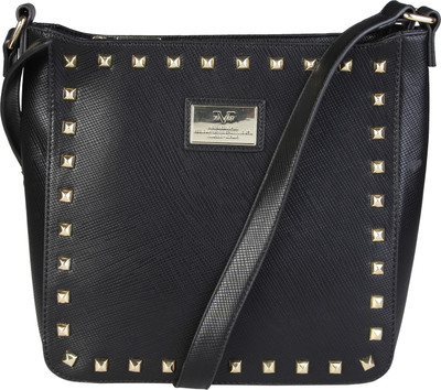 

Versace 19.69 Italia Women Casual Black Genuine Leather Sling Bag(Imported)