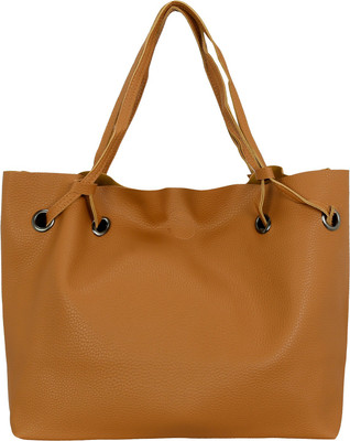 

Le Cuero Women Casual Brown PU Tote