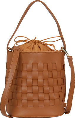 

Le Cuero Women Casual Brown PU Hand-held Bag