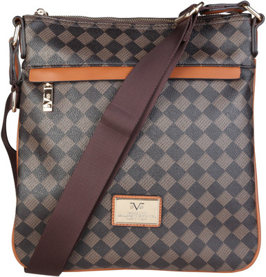 

Versace 19.69 Italia Men Casual Brown Canvas Sling Bag(Imported)