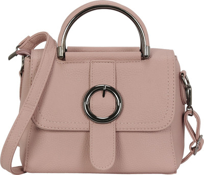 

Le Cuero Women Casual Pink PU Hand-held Bag