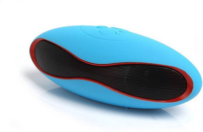 Junaldo Rugby Mini Bluetooth Speaker Portable Bluetooth 3 W Portable Bluetooth Speaker(Red, 2.1 Channel)