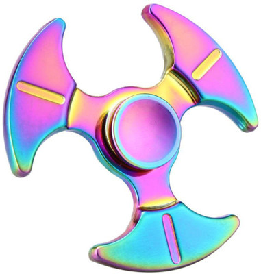 

S.Blaze Rainbow Colour 3 Triangle Arm Fidget Spinner Toy for Kids & Adults(Multicolor)