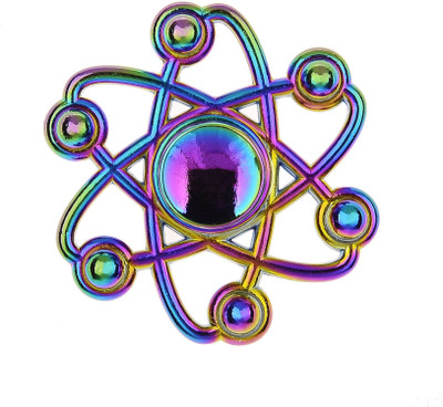 

S.Blaze Rainbow Colour Universal Fidget Spinner Toy for Kids & Adults(Multicolor)