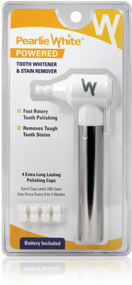 

pearlie white Powered Tooth Whitener & Stain Remover Teeth Whitening Kit