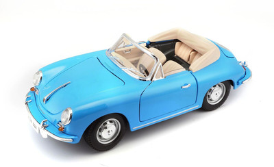 

Bburago Porsche 356B Cabriolet (1961)(Blue)