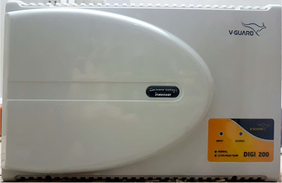 

V-Guard Digi 200 Smart Suitable for Led/3D/Smart Tv Upto 70 Inch (6Amps) Voltage Stabilizer(Grey)