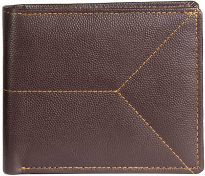 

choice365 Men Brown Genuine Leather Wallet(9 Card Slots)