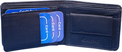 

adpaar Men Black Artificial Leather Wallet(7 Card Slots)