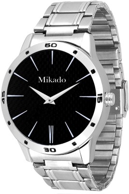 Mikado EXCLUSIVE MEN'S AND BOY'S MONOPOLY CASUAL ANALOG WATCH WITH METAL CHAIN,QUARTZ MACHINE,DURABLE BATTERY ANALOG WATCH FOR MEN'S AND BOY'S Watch  - For Boys   Watches  (Mikado)
