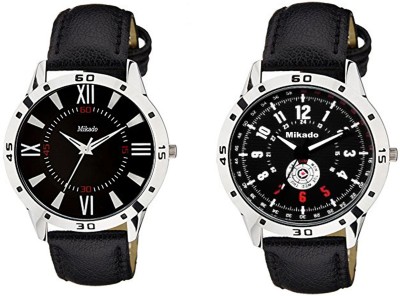 Mikado EXCLUSIVE SUPERHERO COLLECTION OF TWO CASUAL WATCHES COMBO WITH 1 YEAR WARRENTY Watch  - For Boys   Watches  (Mikado)