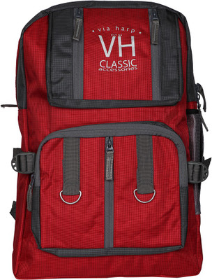 

Via Harp Tokyo Rosso 12 L Laptop Backpack(Red)