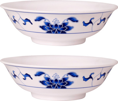 

Tupperware Set of 2 (Each 750 Ml) Melamine Bowl Set(Multicolor, Pack of 2)