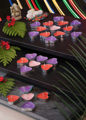 

Little India DD412 Candle(Red, Pack of 25)