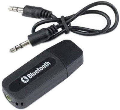 klassy v2.1+EDR Car Bluetooth Device with Adapter Dongle, Audio Receiver(Black)