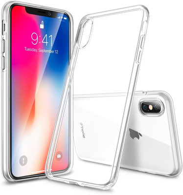Karirap Back Cover for Apple iPhone X(Transparent)