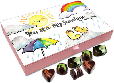 

Chocholik Gift Box - You Are My Sunshine Chocolate Box - 12pc Truffles(144 g)