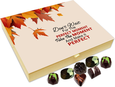 

Chocholik Gift Box - Take The Moment And Make It Perfect Chocolate Box - 20pc Truffles(240 g)