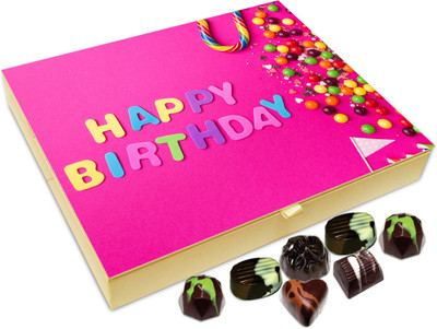 

Chocholik Gift Box - Happy Birthday My Friend Chocolate Box - 20pc Truffles(240 g)