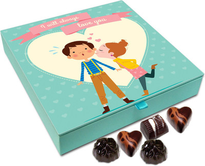 

Chocholik Gift Box - I Will Always Love You My Friend Chocolate Box - 9pc Truffles(108 g)