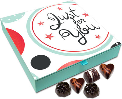 

Chocholik Gift Box - Just For You Chocolate Box - 9pc Truffles(108 g)