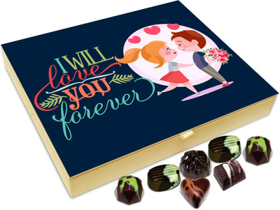 

Chocholik Gift Box - I Will Love You Forever Chocolate Box - 20pc Truffles(240 g)
