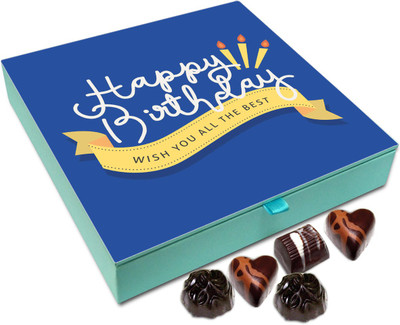 

Chocholik Gift Box - Wish You All The Very Best On Your Birthday Chocolate Box - 9pc Truffles(108 g)
