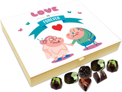 

Chocholik Gift Box - Love Is Forever Chocolate Box - 20pc Truffles(240 g)