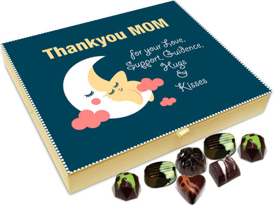 

Chocholik Gift Box - Thank You Mom For Your Love And Support Chocolate Box - 20pc Truffles(240 g)